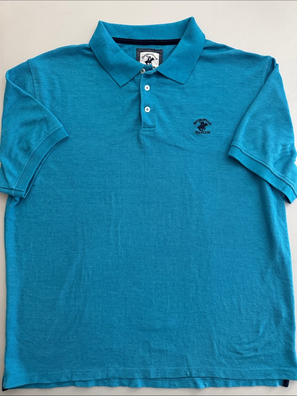 Polo by Ralph Lauren Men's Teal Blue Short Sleeve Polo